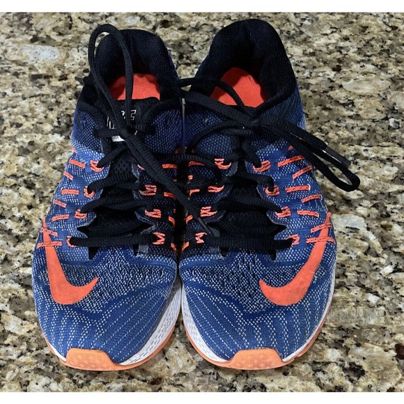 WOMENS NIKE AIR ZOOM ELITE-8 SZ 8 Blue KNIT SNEAKERS/RUNNING/WORKOUT SHOES - Picture 2 of 12